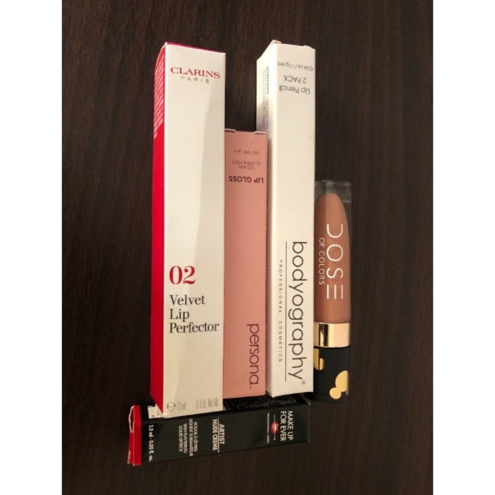 Lot of Lip Items: Pencil, Gloss, Perfect